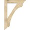Ekena Millwork Legacy Traditional Rough Sawn Bracket w/ Offset Brace, Douglas Fir, 6"W x 30"D x 42"H BKT0604X30X42LEC01RDF - alternate 4